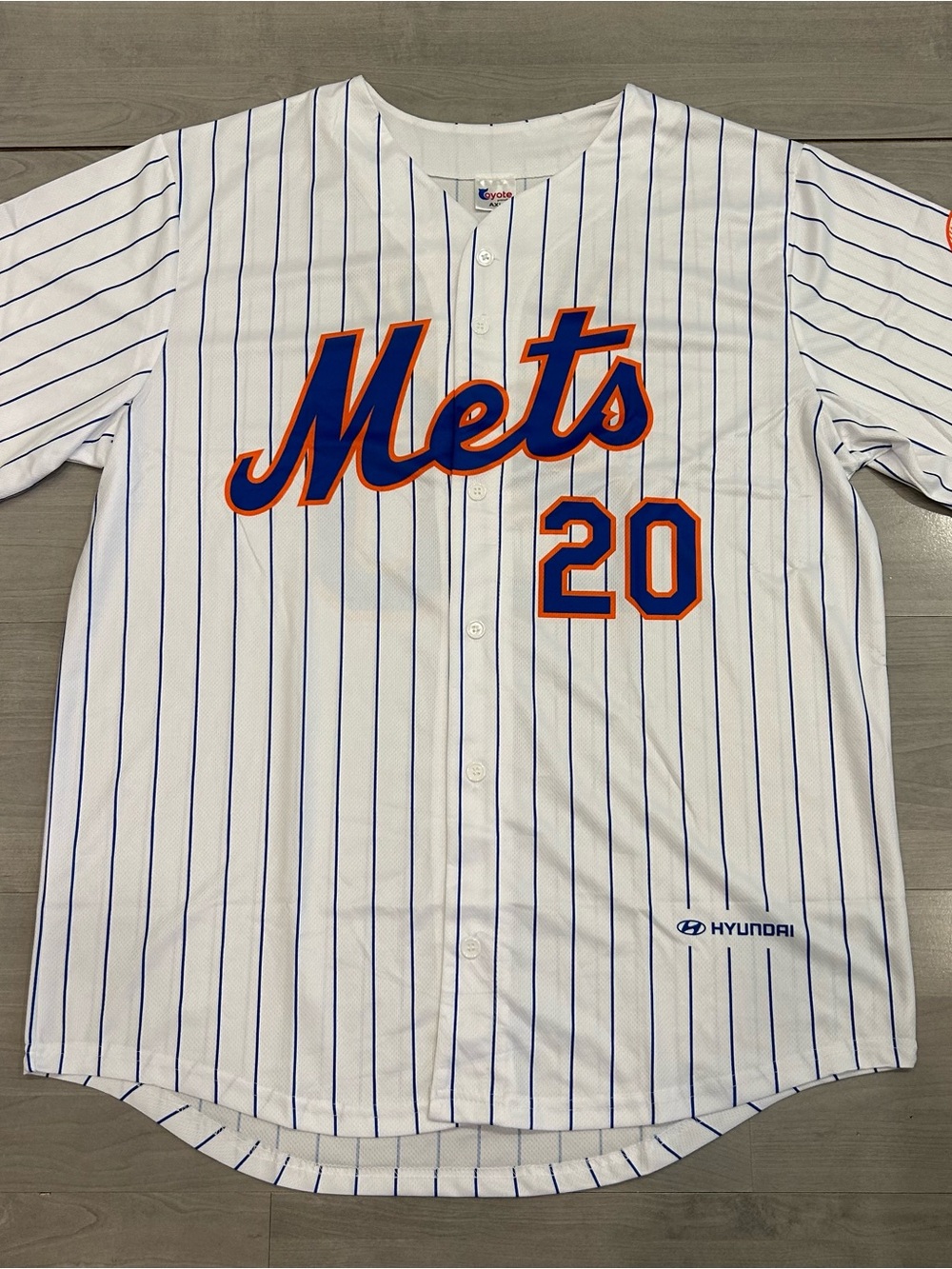 New York Mets Pete Alonso Jersey SGA 8/14/25 Stadium Giveaway White MLB
